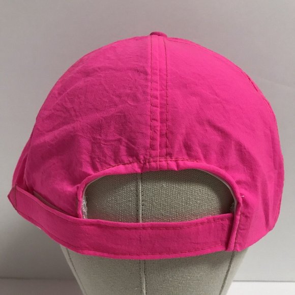 HWC Distribution Corp Vintage Neon Pink Cord Adjustable Hat - Picture 4 of 8